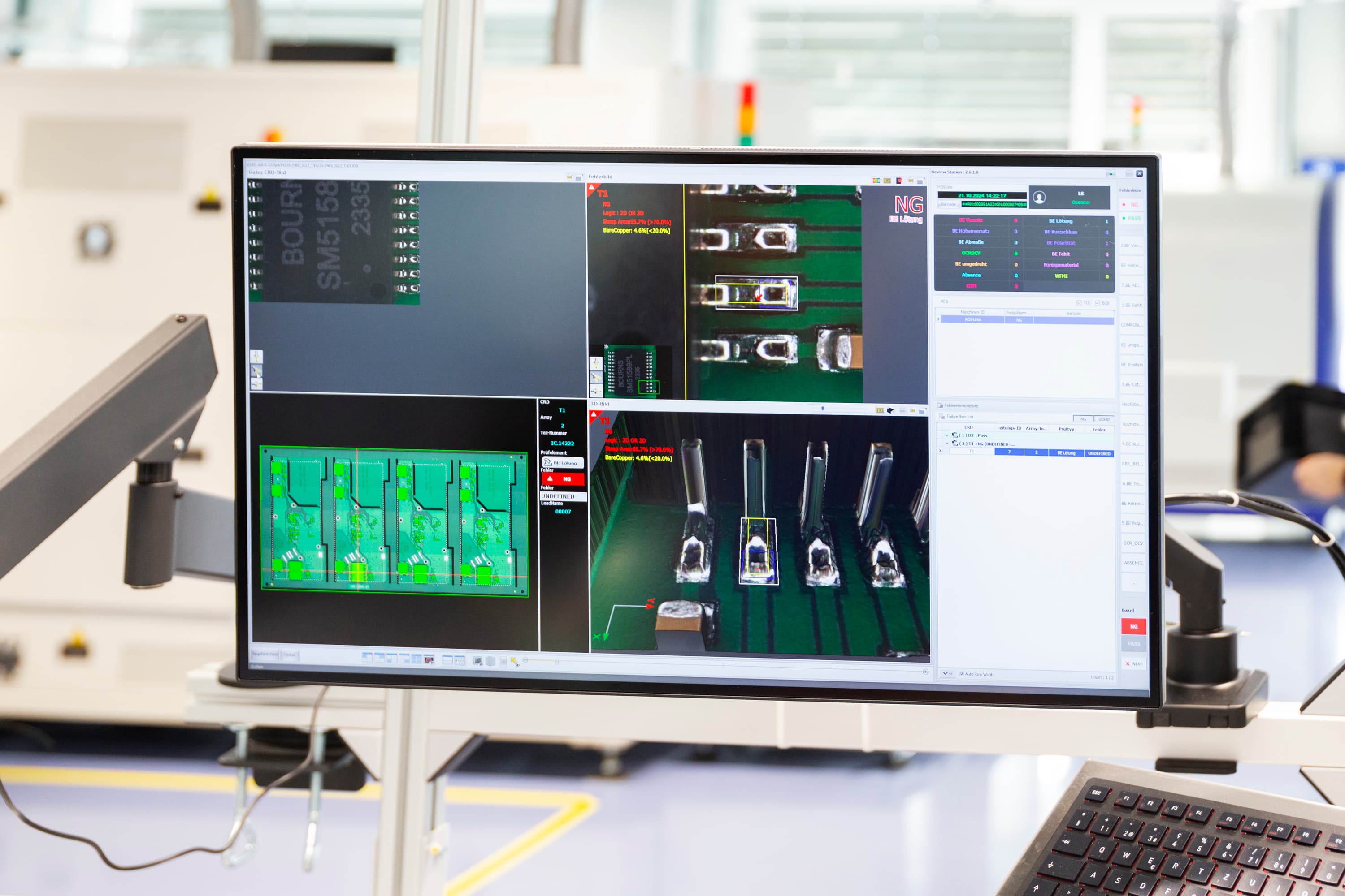 Automatische optische Inspektion AOI